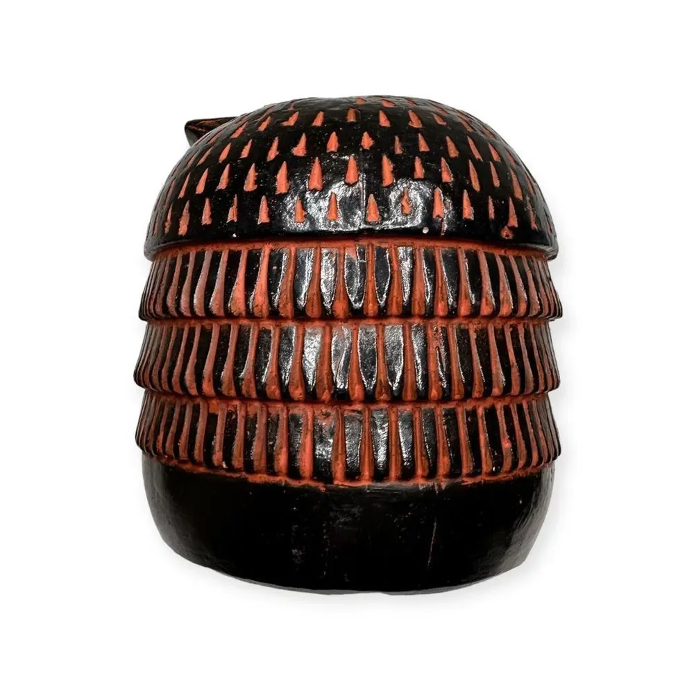 Sylvia Hood Original | Signed Rare Mid Century Find/ Large Hand Carved & Painted - Picture 2 of 6